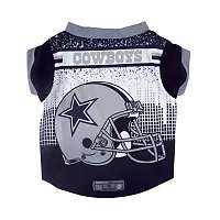 Little Earth Productions Dallas Cowboys Pet Performance Tee - Large