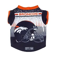 Little Earth Productions Denver Broncos Pet Performance Tee - Small