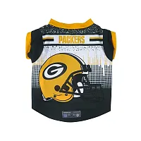 Little Earth Productions Green Bay Packers Pet Performance Tee - Small