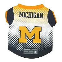 Little Earth Productions Michigan Wolverines Pet Performance Tee - Large