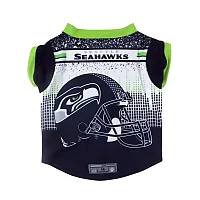 Little Earth Productions Seattle Seahawks Pet Performance Tee - Large