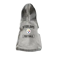 Little Earth Productions Pittsburgh Steelers Pet Crewneck Hoodie - Medium