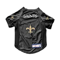 Little Earth Productions New Orleans Saints Pet Stretch Jersey - Small