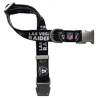 Little Earth Productions Las Vegas Raiders Premium Pet Nylon Collar - Large