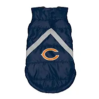 Little Earth Productions Chicago Bears Pet Puffer Vest - Teacup