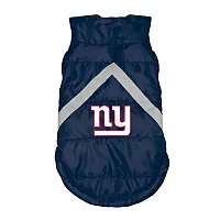 Little Earth Productions New York Giants Pet Puffer Vest - Teacup