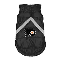 Little Earth Productions Philadelphia Flyers Pet Puffer Vest - Medium