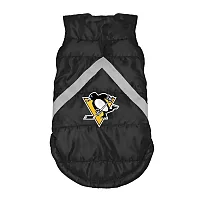 Little Earth Productions Pittsburgh Penguins Pet Puffer Vest - Small