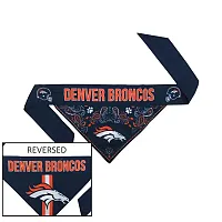 Little Earth Productions Denver Broncos Pet Reversible Paisley Bandana - Small