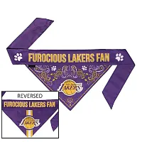 Little Earth Productions Los Angeles Lakers Pet Reversible Paisley Bandana - XS