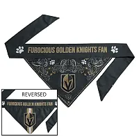 Little Earth Productions Vegas Golden Knights Pet Reversible Paisley Bandana - 