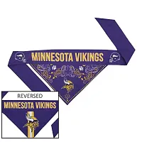 Little Earth Productions Minnesota Vikings Pet Reversible Paisley Bandana - XS