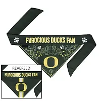 Little Earth Productions Oregon Ducks Pet Reversible Paisley Bandana - Small