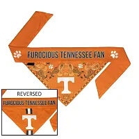 Little Earth Productions Tennessee Volunteers Pet Reversible Paisley Bandana - 