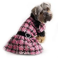 Pet Edge East Side Collection Sweet Pea Pet Dress - XXS
