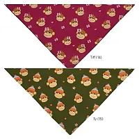 Pet Edge Aria Monkey Business Bandanas - Ty