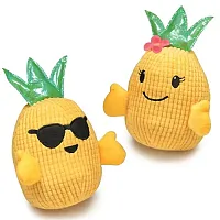 Pet Edge Zanies Hawaiian Breeze Pineapple Pet Toy - Pineapple Boy