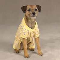 Casual Canine; Pet Edge Cozy Pajama - Blue - X Small