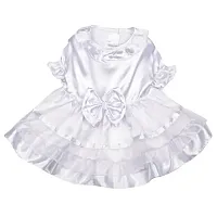East Side Collection; Pet Edge Yappily Ever After Wedding Dress - XS