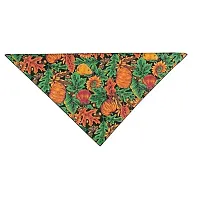 Pet Edge Autumn Pumpkins & Acorns Dog Bandana