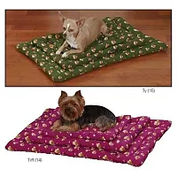 Pet Edge Monkey Business Canvas Dog Mat - Medium - Tiff