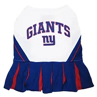 Pets First New York Giants Cheerleader Dog Dress - Medium