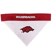 Pets First Arkansas Razorbacks Pet Reversible Bandana - L/XL