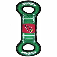 Pets First Arizona Cardinals Field Pull Dog Toy