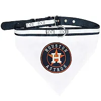 Pets First Houston Astros Pet Collar Bandana - Medium
