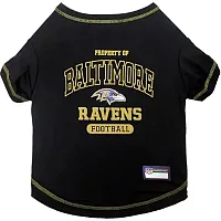 Pets First Baltimore Ravens Pet T-Shirt - Medium