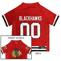 Pets First Chicago Blackhawks Pet Jersey - Large