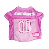Pets First Chicago Bears Pink Dog Jersey - Large