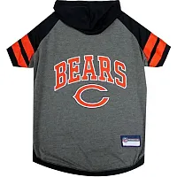 Pets First Chicago Bears Pet Hoodie T-Shirt - Medium