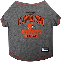 Pets First Cleveland Browns Pet T-Shirt - Medium