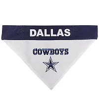 Pets First Dallas Cowboys Pet Reversible Bandana - L/XL