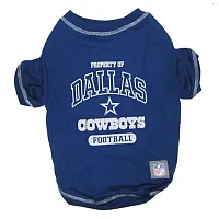 Pets First Dallas Cowboys Dog T-Shirt - Large