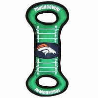 Pets First Denver Broncos Field Pull Dog Toy