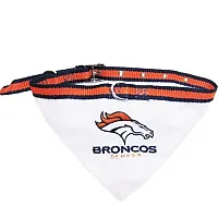Pets First Denver Broncos Dog Collar Bandana - Large