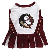 Pets First Florida State Seminoles Cheerleader Pet Dress - Small