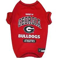 Pets First Georgia Bulldogs Pet Tee Shirt - X-Small