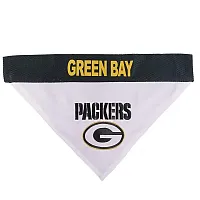 Pets First Green Bay Packers Pet Reversible Bandana - L/XL