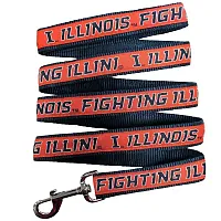 Pets First Illinois Fighting Illini Pet Leash by Pets First - Medium