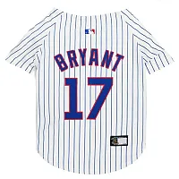 Pets First Kris Bryant #17 Pet Jersey - XL