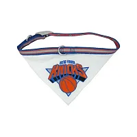 Pets First New York Knicks Dog Collar Bandana - Large