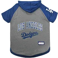Pets First Los Angeles Dodgers Pet Hoodie T-Shirt - Large