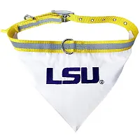 Pets First LSU Tigers Pet Collar Bandana - Medium