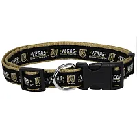 Pets First Vegas Golden Knights Pet Collar by Pets First - Medium