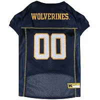 Pets First Michigan Wolverines Pet Jersey - Medium