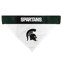 Pets First Michigan State Spartans Pet Reversible Bandana - L/XL