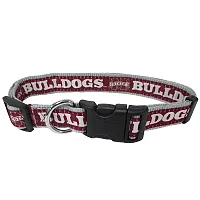 Pets First Mississippi State Bulldogs Pet Collar by Pets First - Small